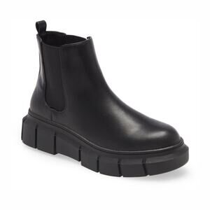 BP NIYA LUG SOLE CHELSEA BOOT IN BLACK NWOB WOMEN'S SIZE 7.5M